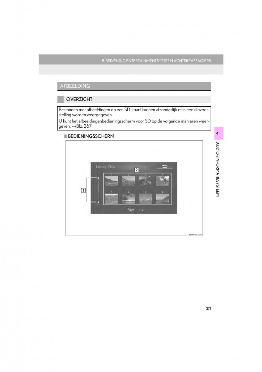 Lexus LS460 IV 4 handleiding / page 271