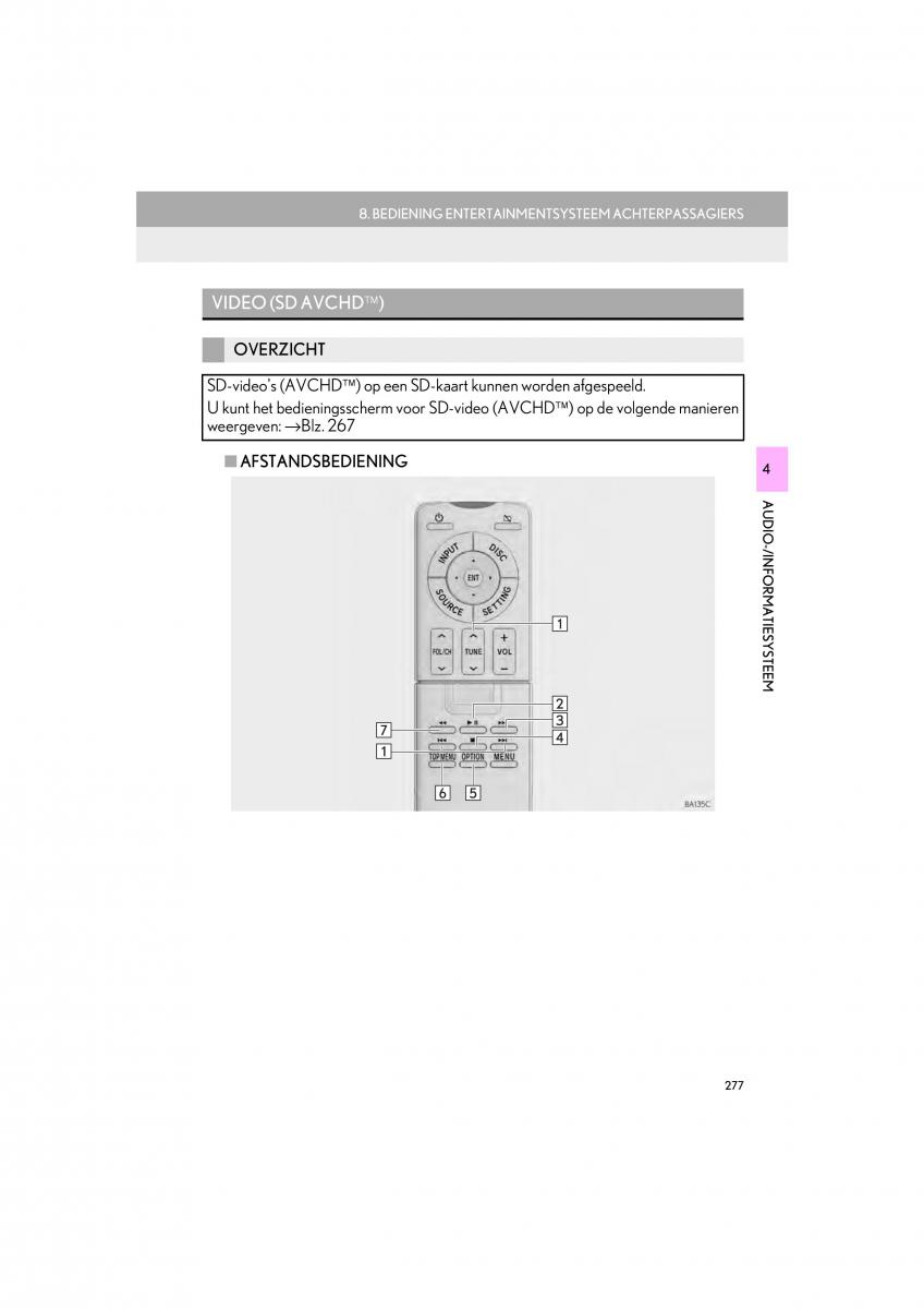 Lexus LS460 IV 4 handleiding / page 277