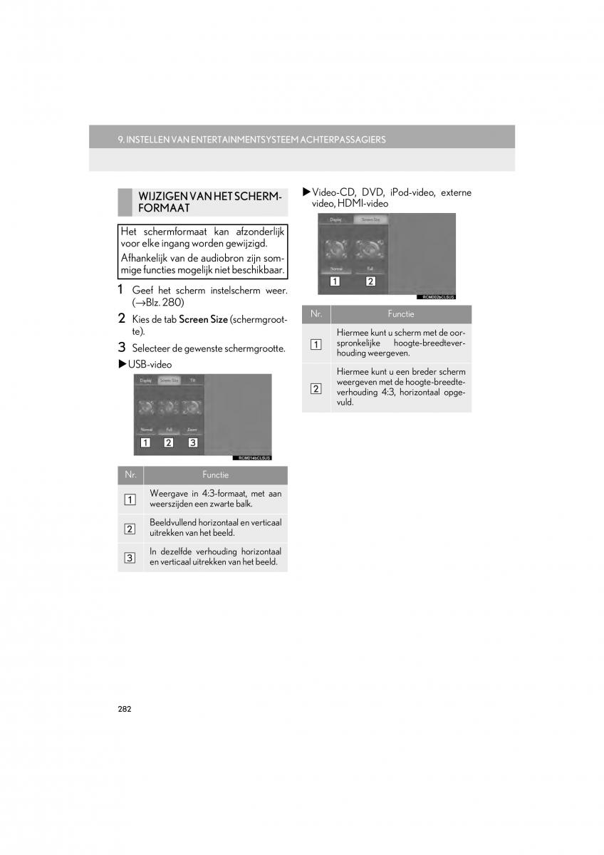 Lexus LS460 IV 4 handleiding / page 282