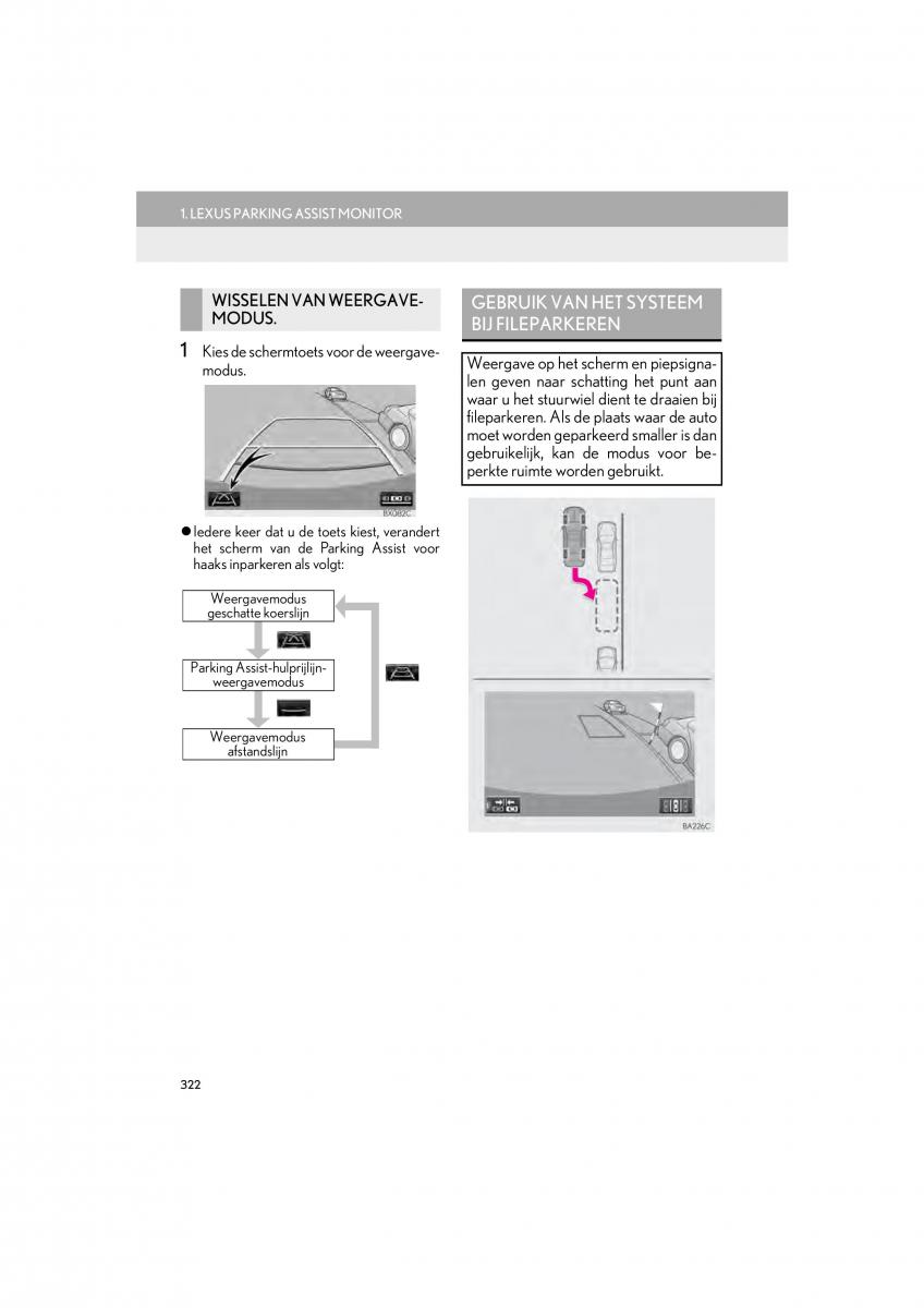 Lexus LS460 IV 4 handleiding / page 322