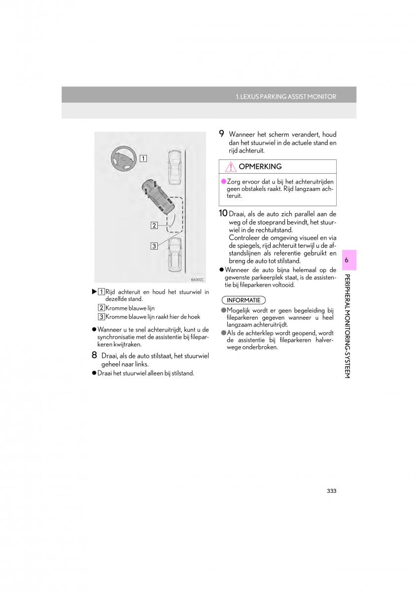 Lexus LS460 IV 4 handleiding / page 333