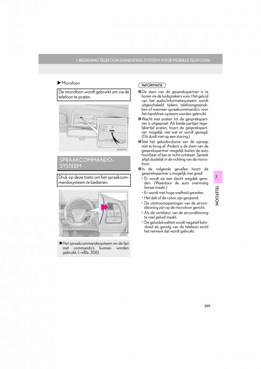 Lexus LS460 IV 4 handleiding / page 359