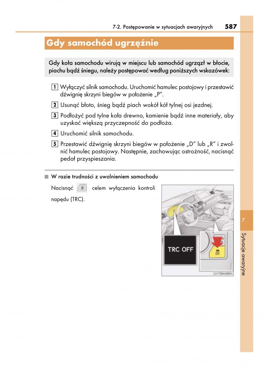 Lexus LS460 IV 4 instrukcja obslugi / page 587