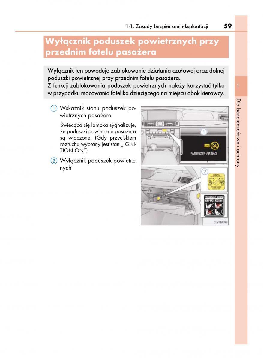 Lexus LS460 IV 4 instrukcja obslugi / page 59