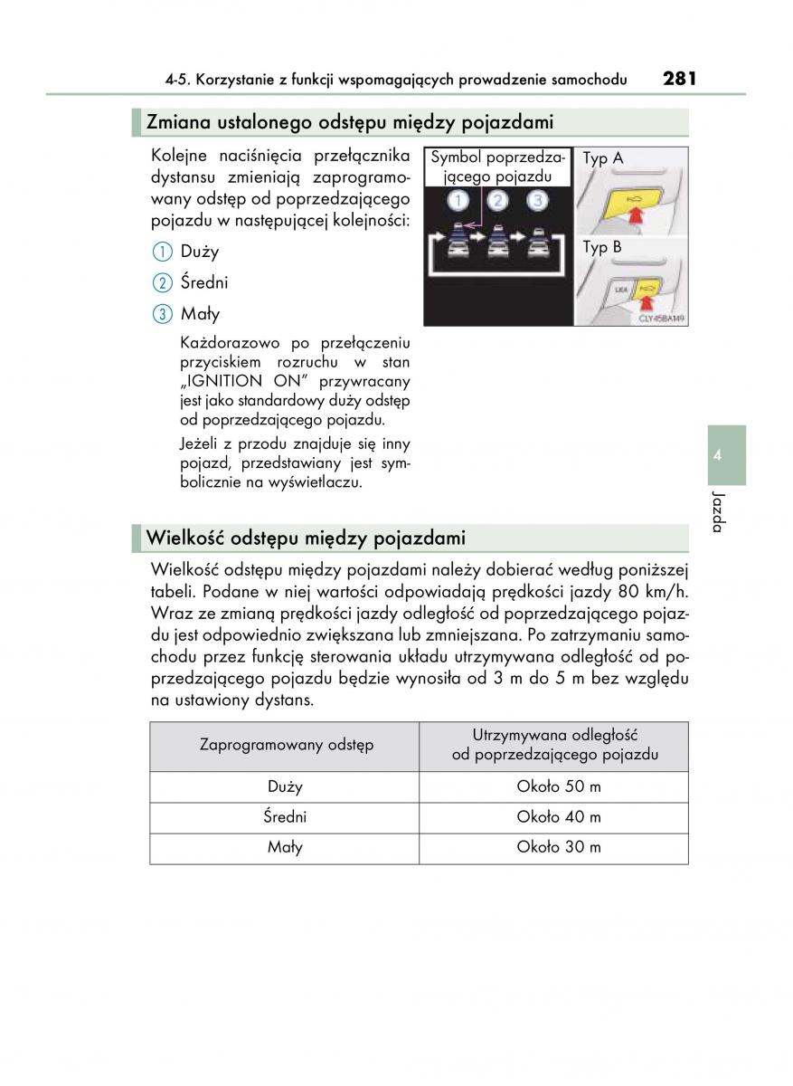 Lexus LS460 IV 4 instrukcja obslugi / page 281