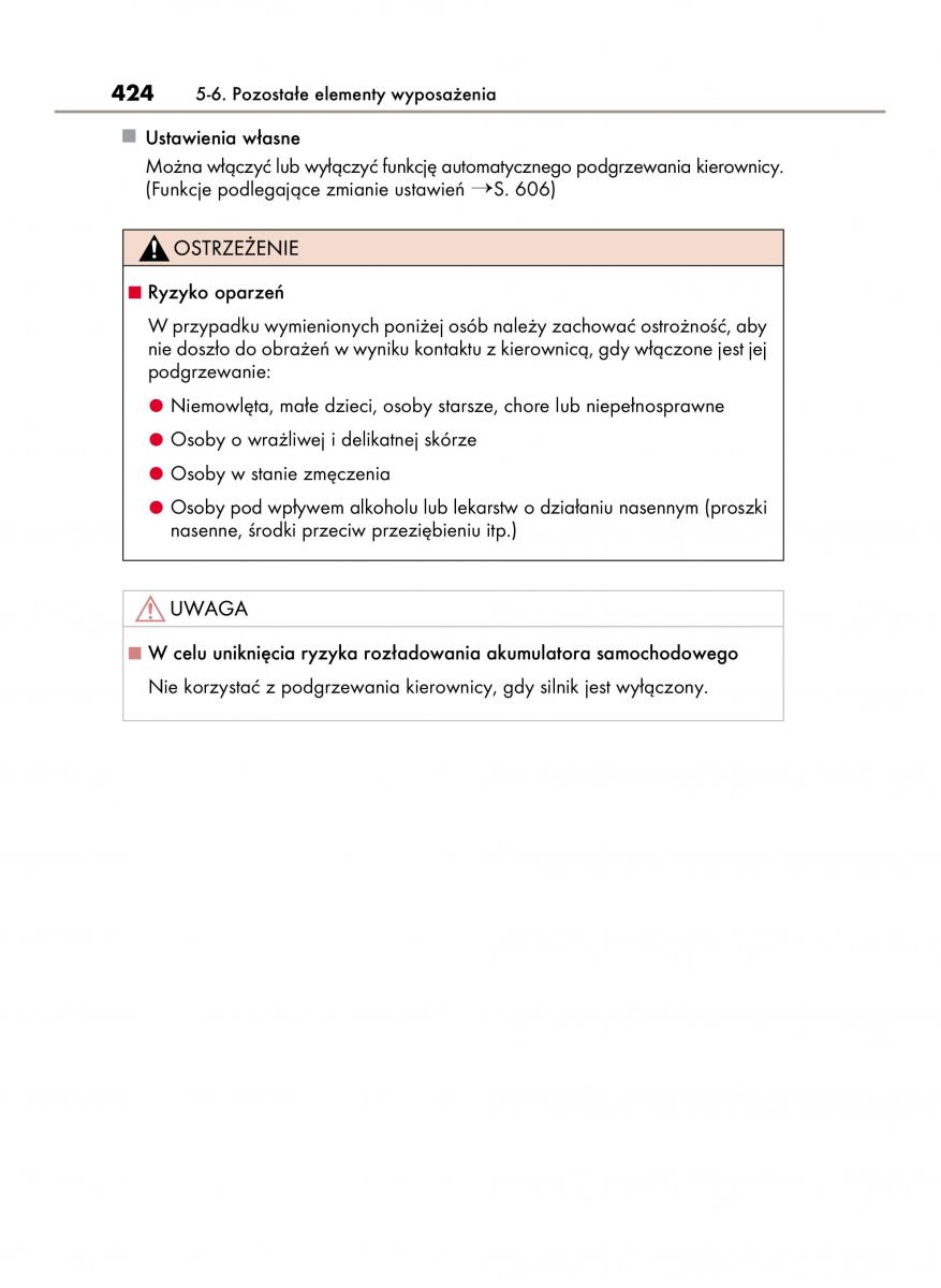 Lexus LS460 IV 4 instrukcja obslugi / page 424