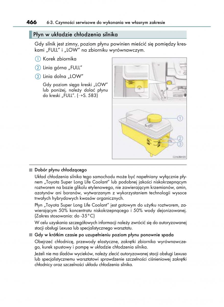 Lexus LS460 IV 4 instrukcja obslugi / page 466