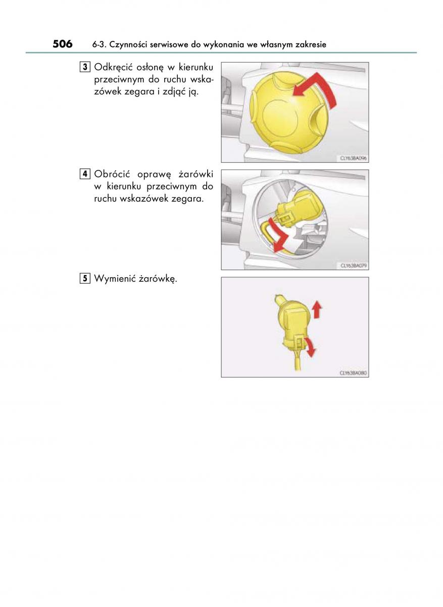 Lexus LS460 IV 4 instrukcja obslugi / page 506