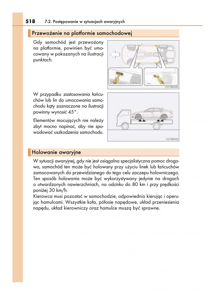 Lexus LS460 IV 4 instrukcja obslugi / page 518