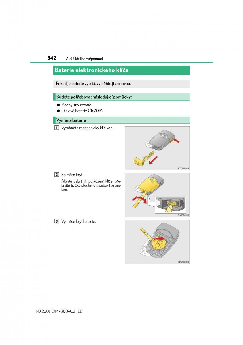 Lexus NX navod k obsludze / page 542