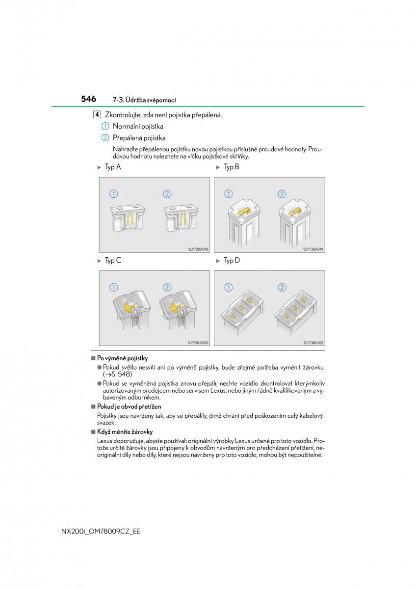 Lexus NX navod k obsludze / page 546