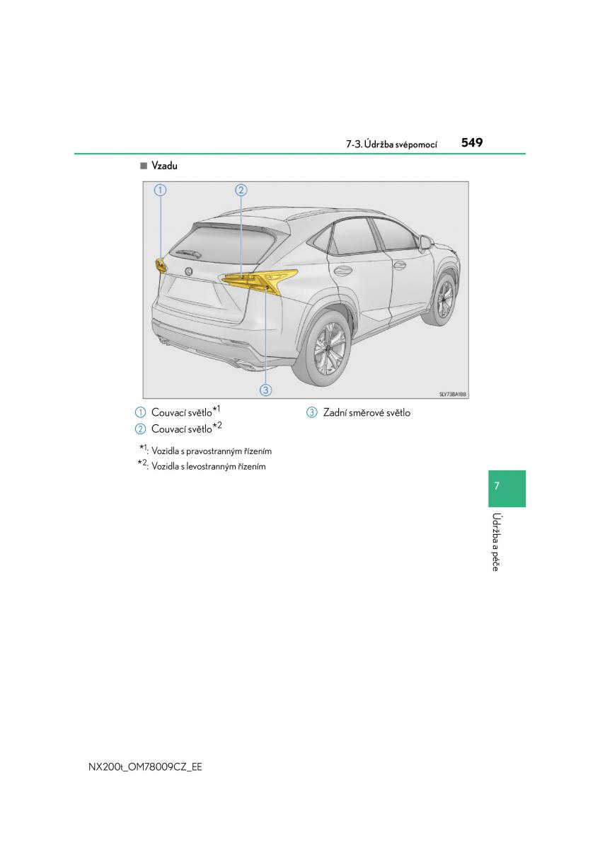 Lexus NX navod k obsludze / page 549