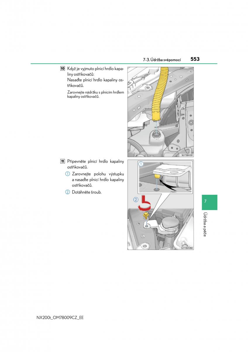 Lexus NX navod k obsludze / page 553