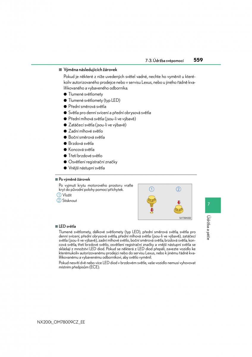 Lexus NX navod k obsludze / page 559