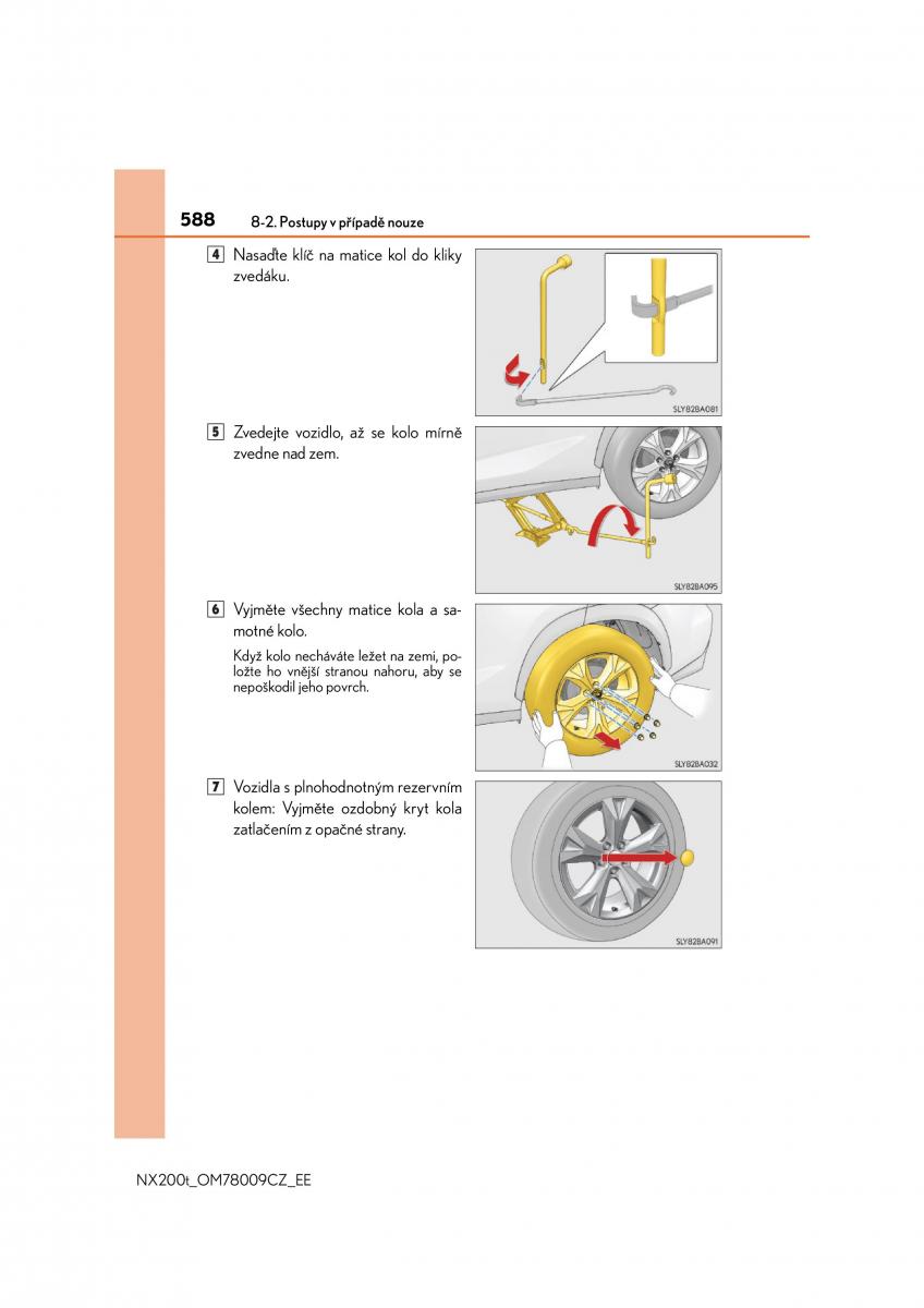 Lexus NX navod k obsludze / page 588