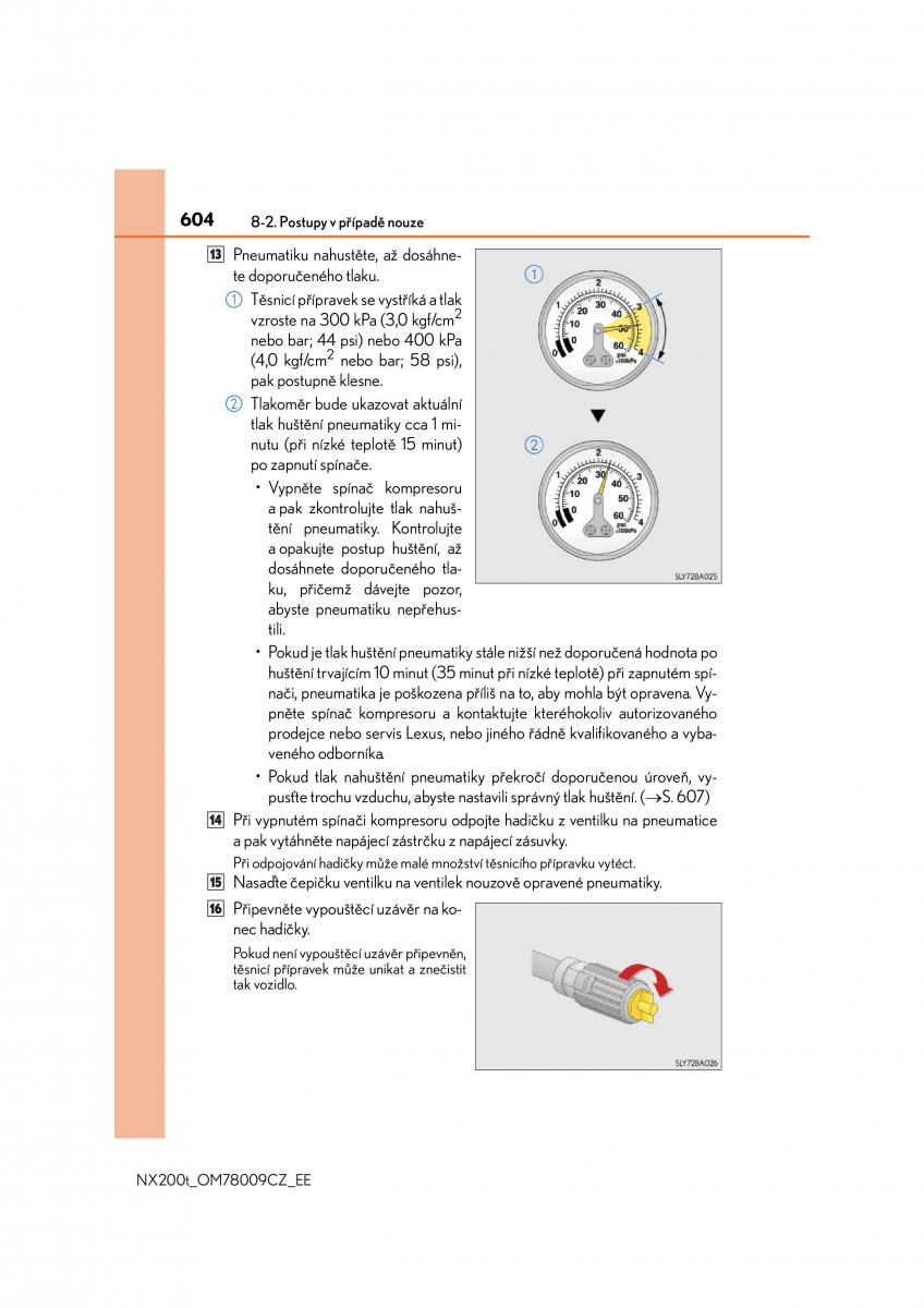 Lexus NX navod k obsludze / page 604