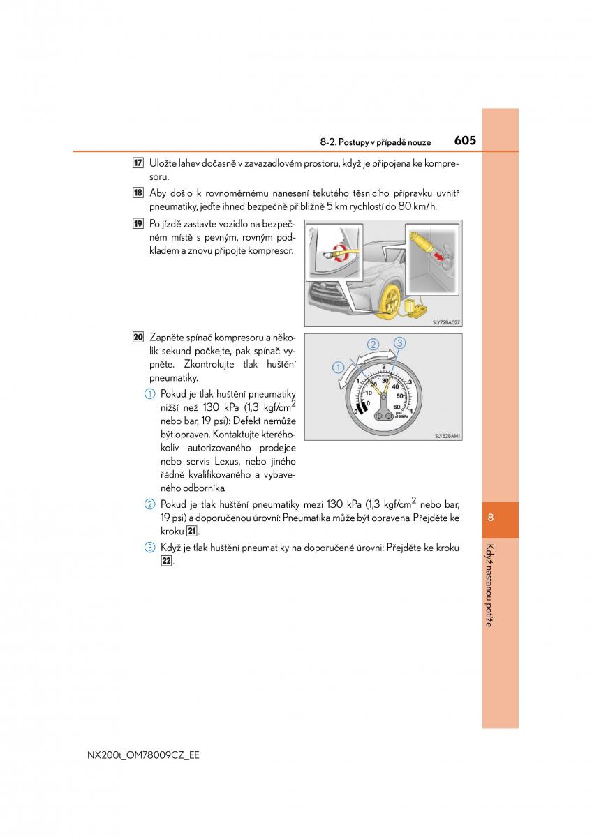 Lexus NX navod k obsludze / page 605