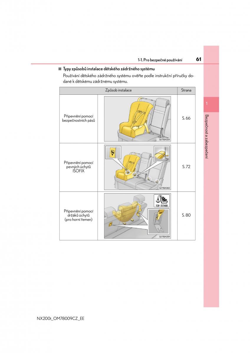 Lexus NX navod k obsludze / page 61