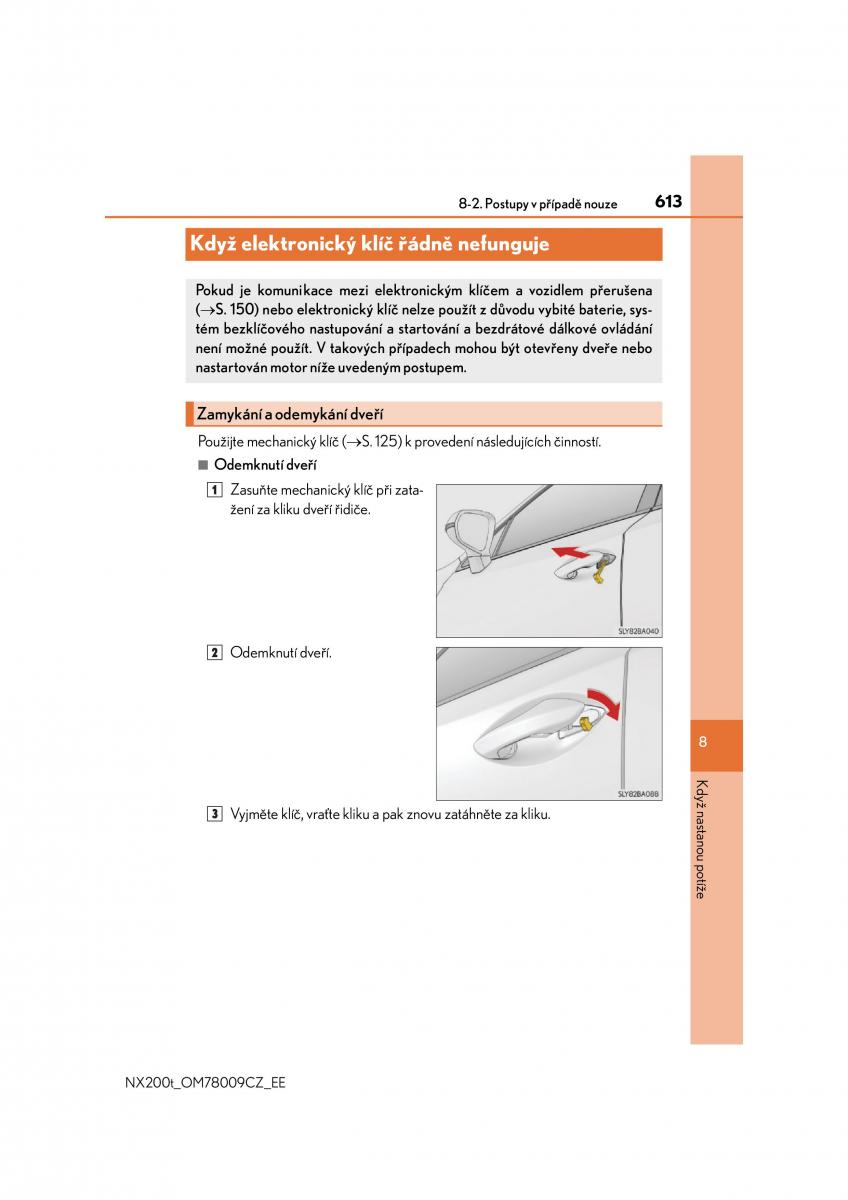 Lexus NX navod k obsludze / page 613