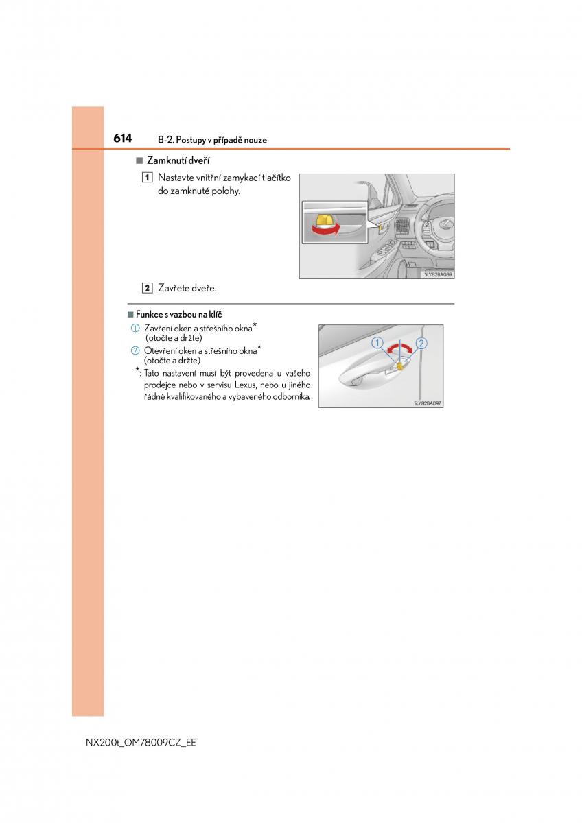 Lexus NX navod k obsludze / page 614