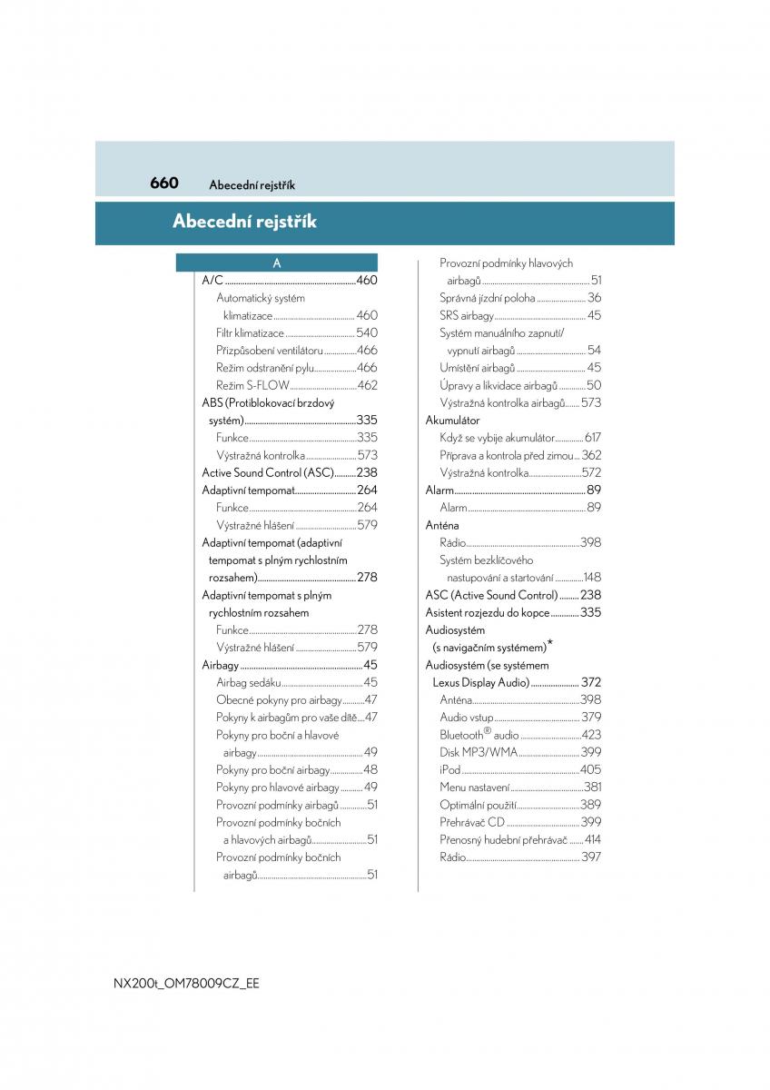 Lexus NX navod k obsludze / page 660