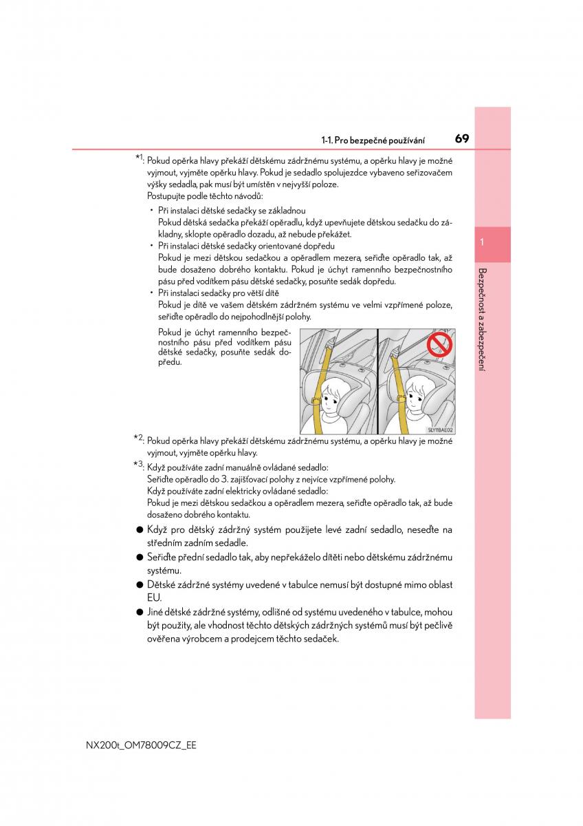 Lexus NX navod k obsludze / page 69