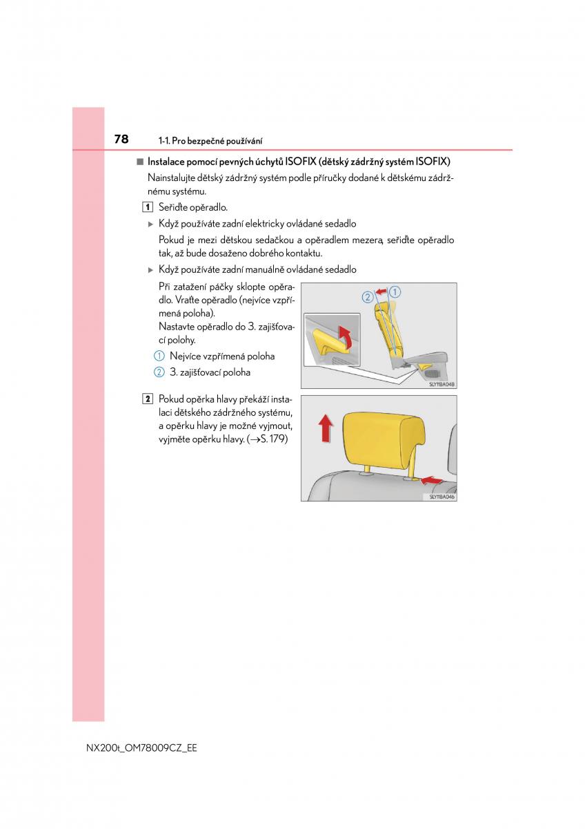 Lexus NX navod k obsludze / page 78