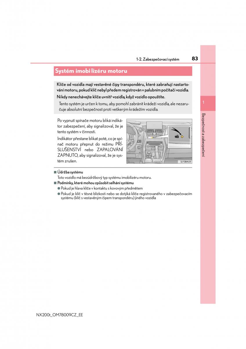 Lexus NX navod k obsludze / page 83