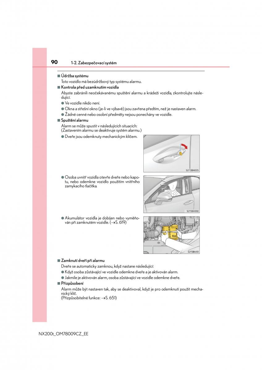 Lexus NX navod k obsludze / page 90