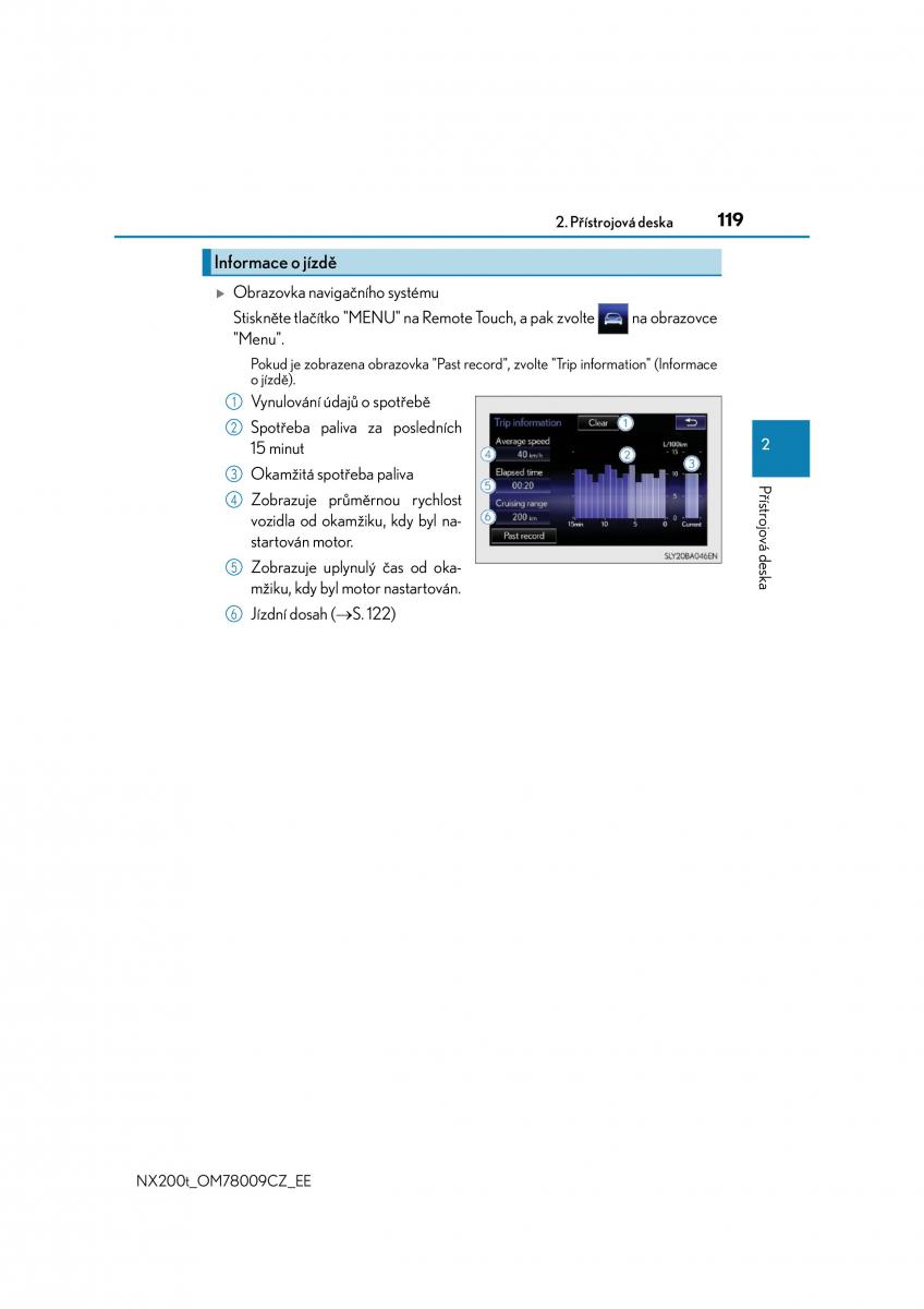 Lexus NX navod k obsludze / page 119