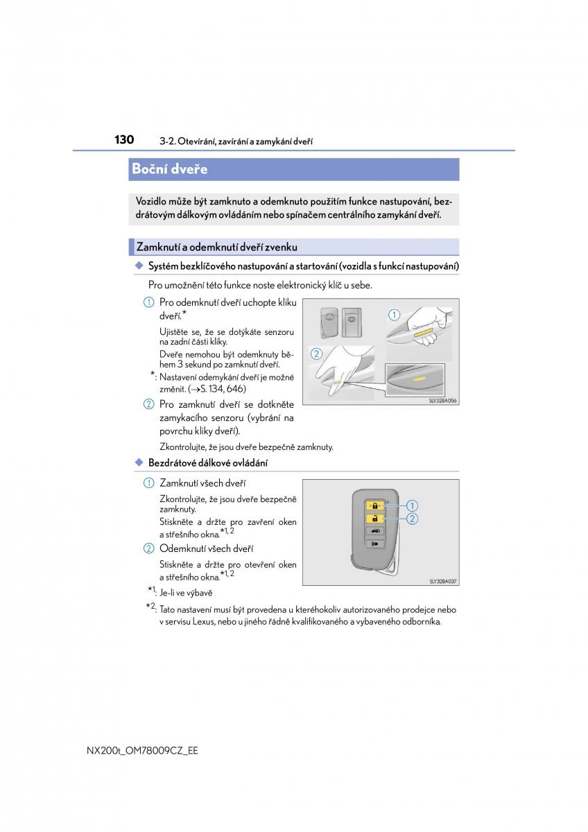 Lexus NX navod k obsludze / page 130