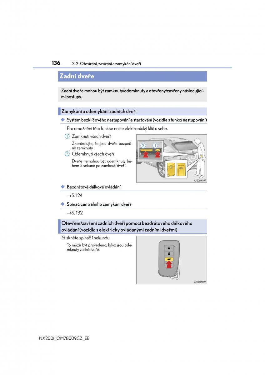 Lexus NX navod k obsludze / page 136