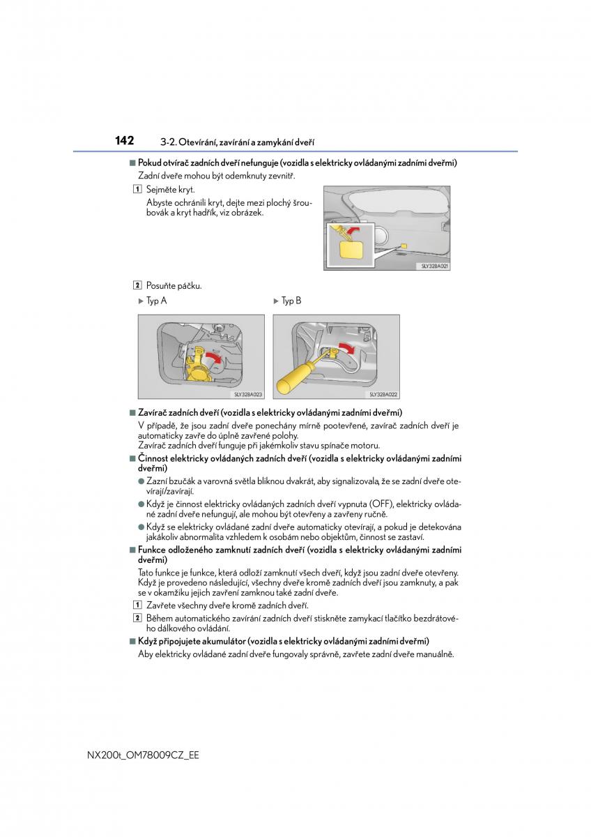 Lexus NX navod k obsludze / page 142