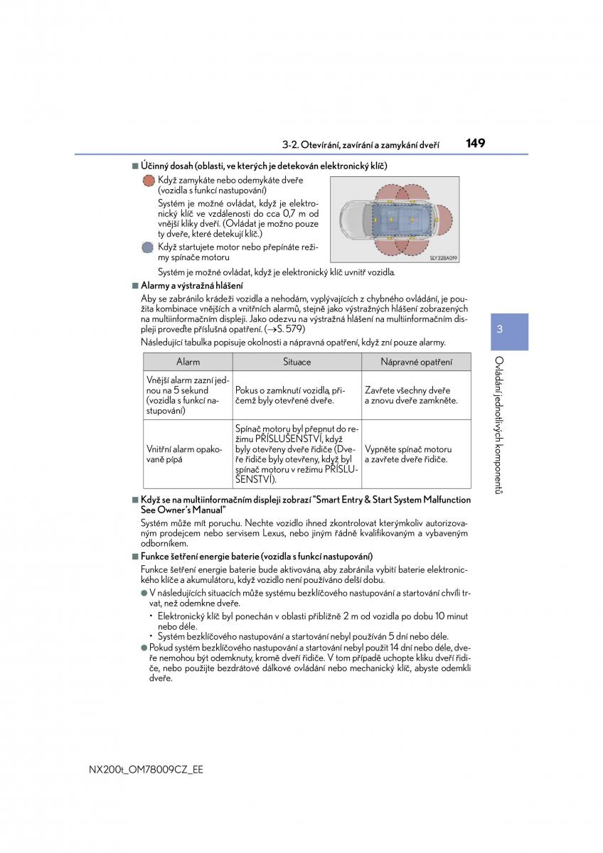 Lexus NX navod k obsludze / page 149