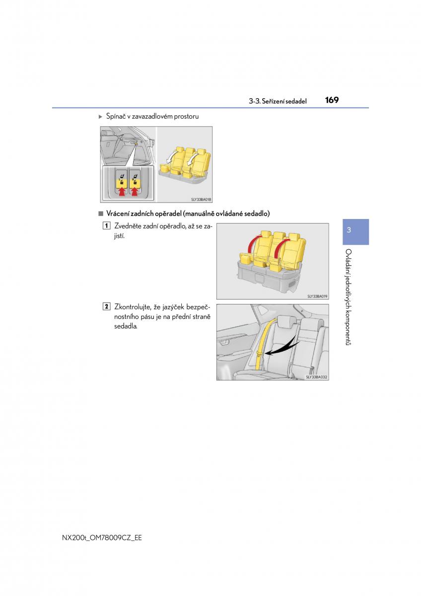 Lexus NX navod k obsludze / page 169