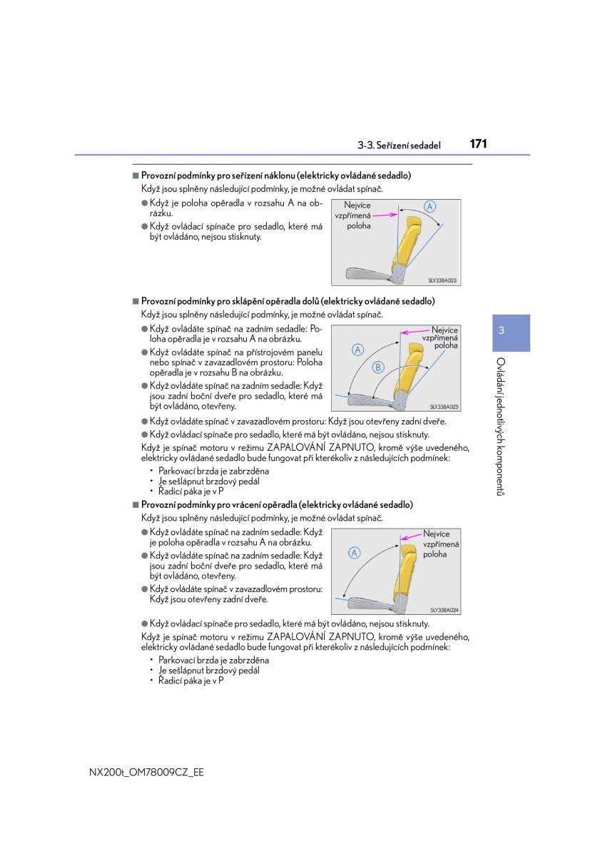 Lexus NX navod k obsludze / page 171