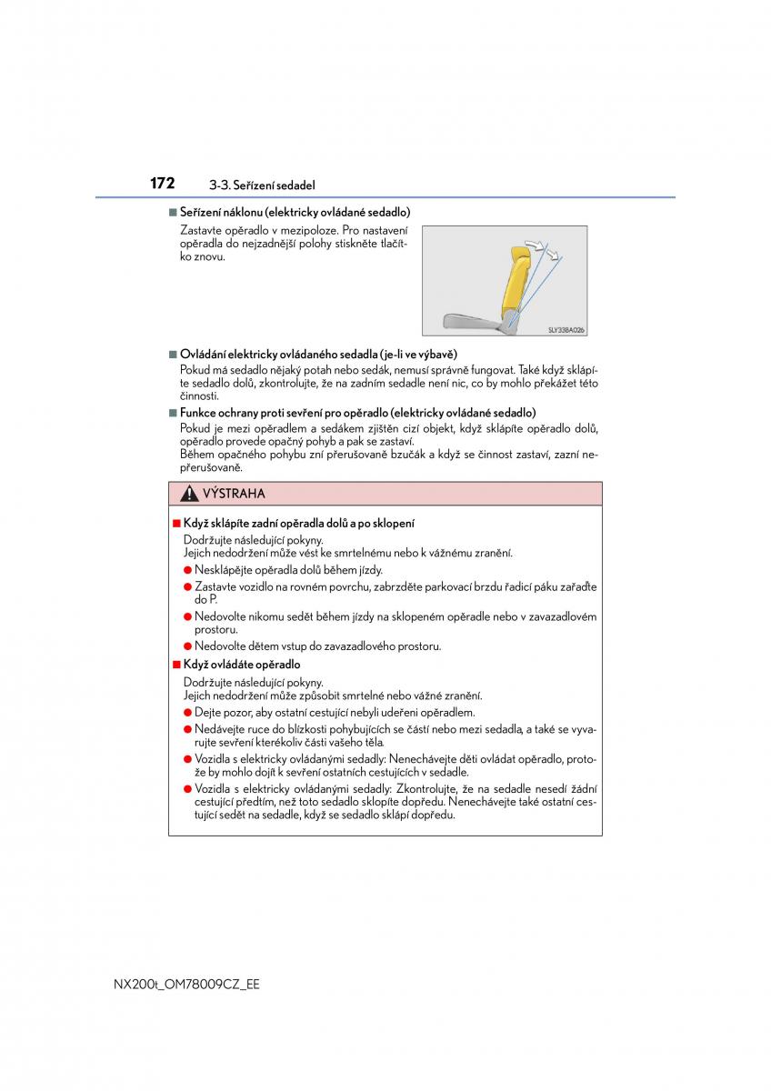 Lexus NX navod k obsludze / page 172