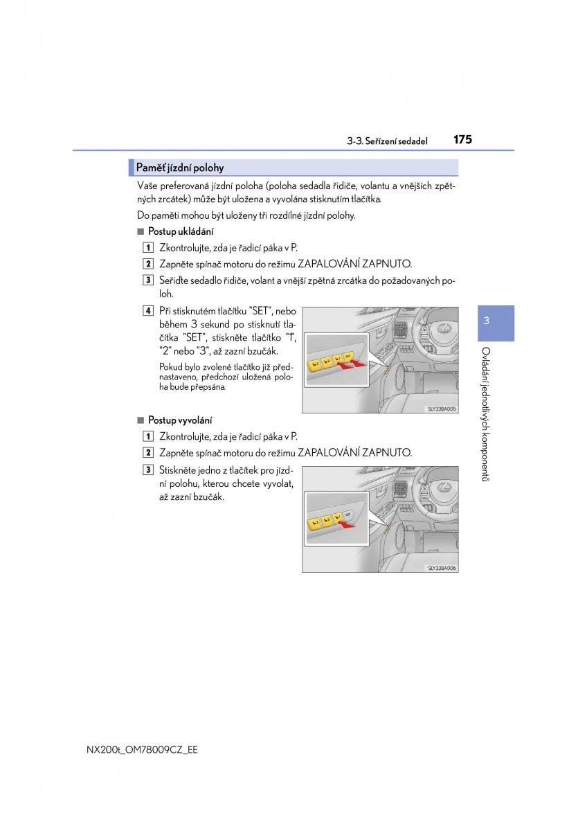 Lexus NX navod k obsludze / page 175