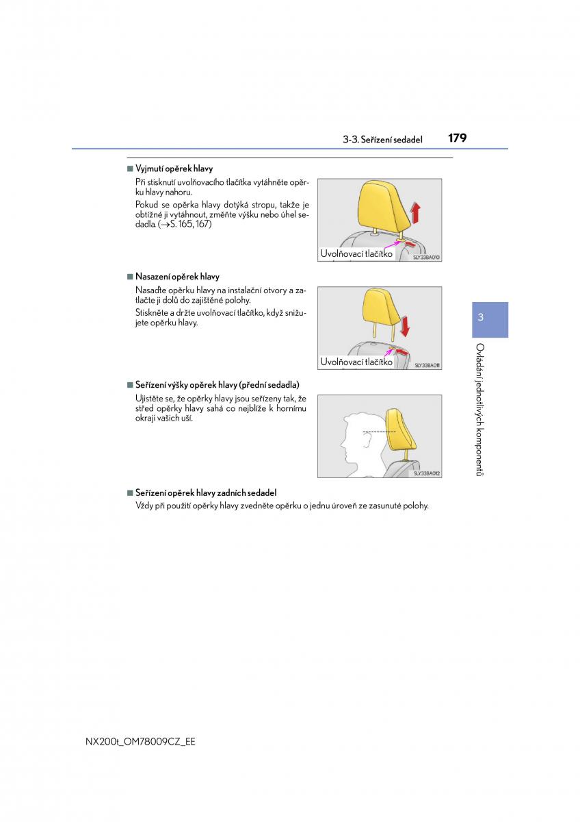 Lexus NX navod k obsludze / page 179