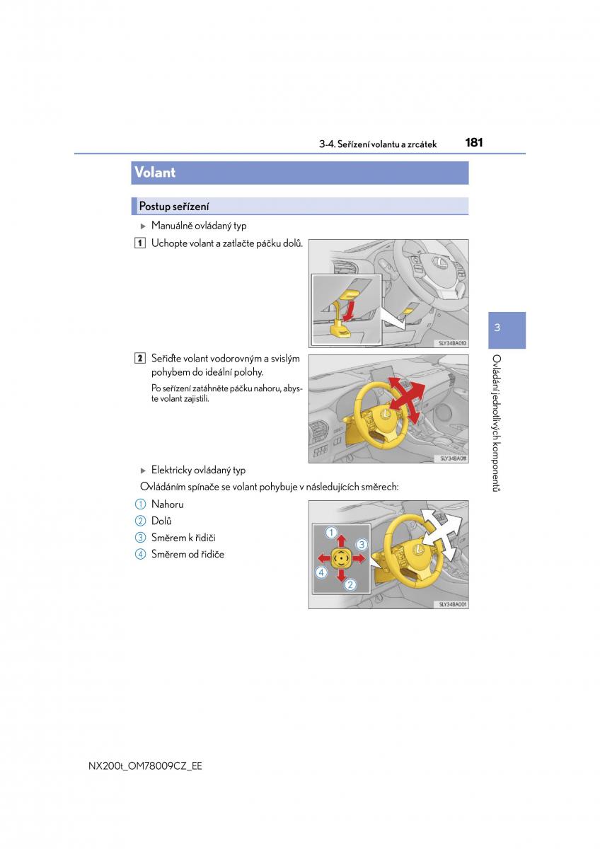 Lexus NX navod k obsludze / page 181