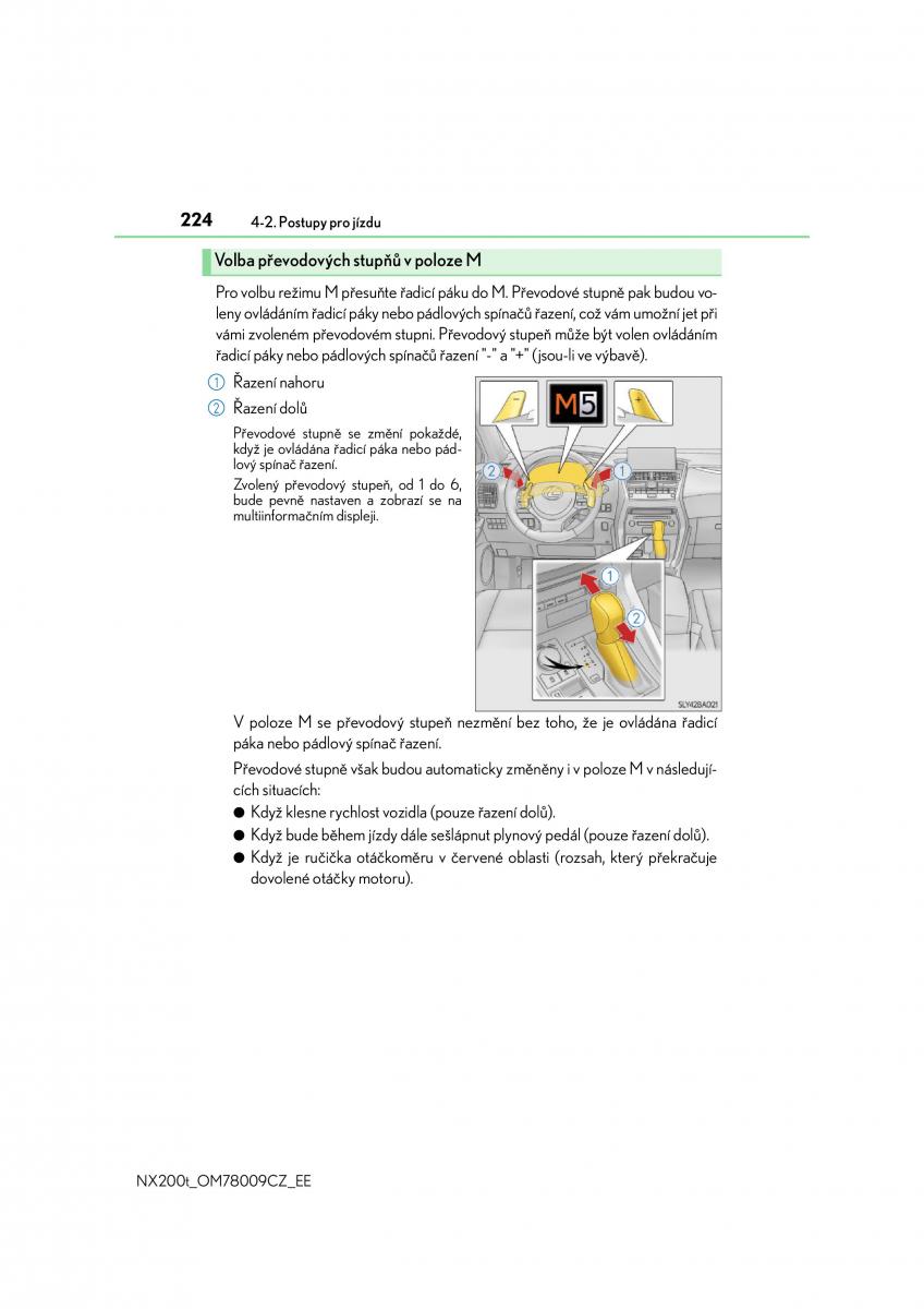 Lexus NX navod k obsludze / page 224