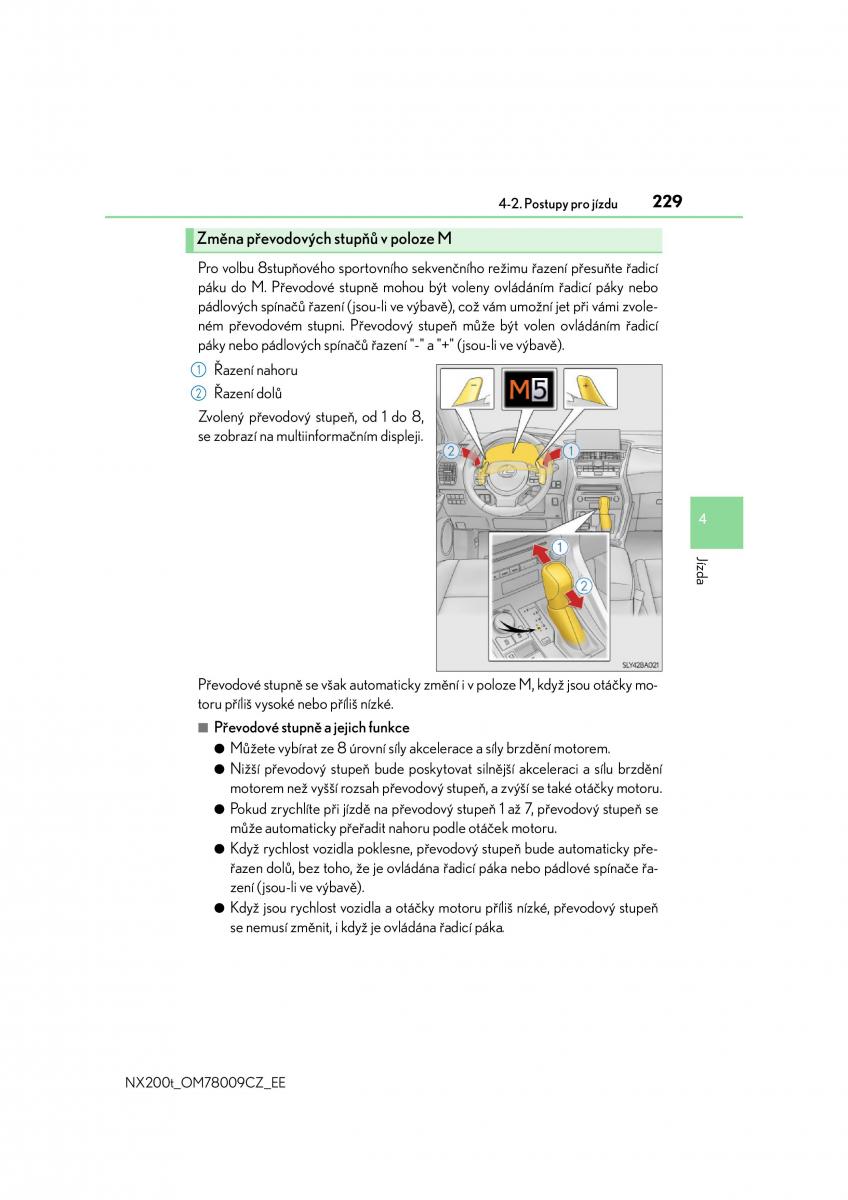 Lexus NX navod k obsludze / page 229