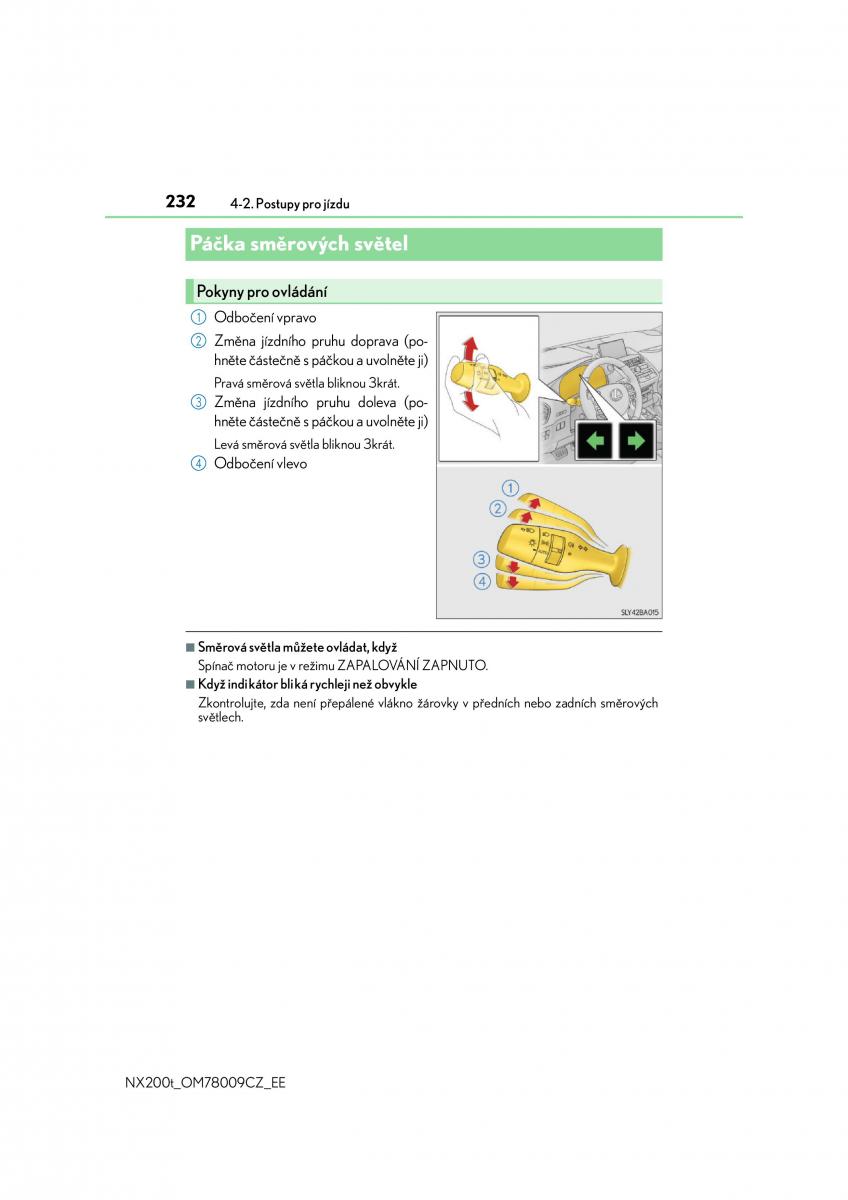 Lexus NX navod k obsludze / page 232