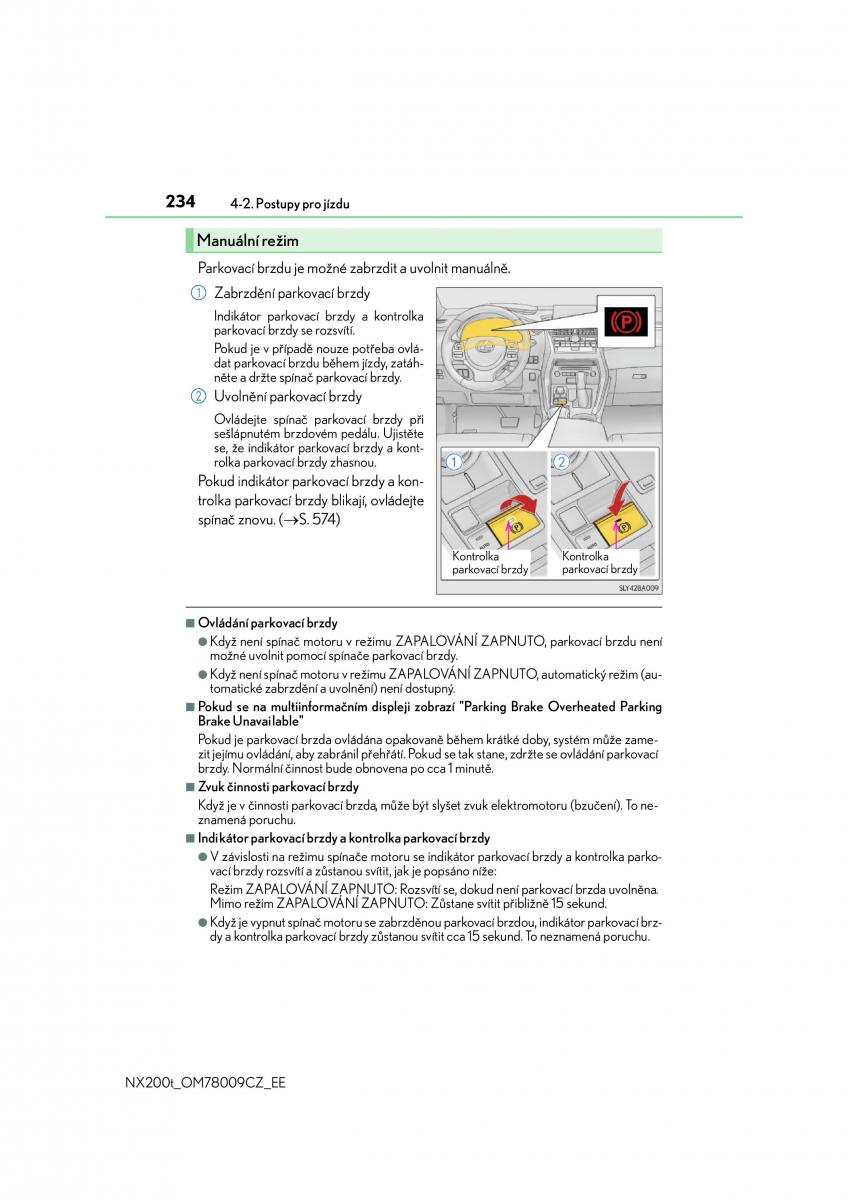 Lexus NX navod k obsludze / page 234