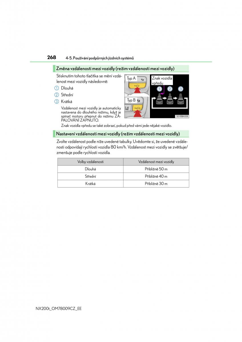 Lexus NX navod k obsludze / page 268