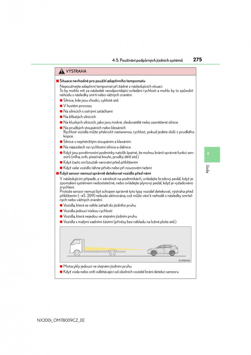 Lexus NX navod k obsludze / page 275