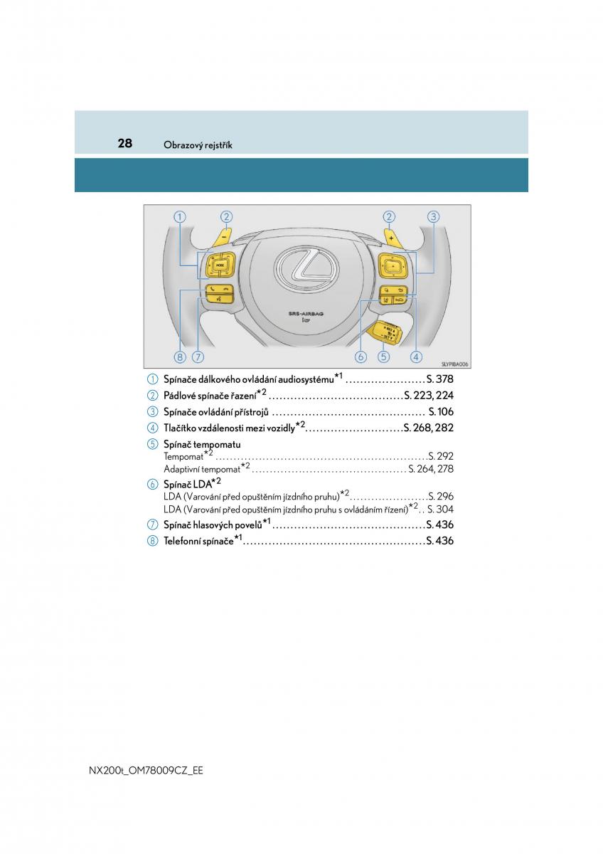 Lexus NX navod k obsludze / page 28