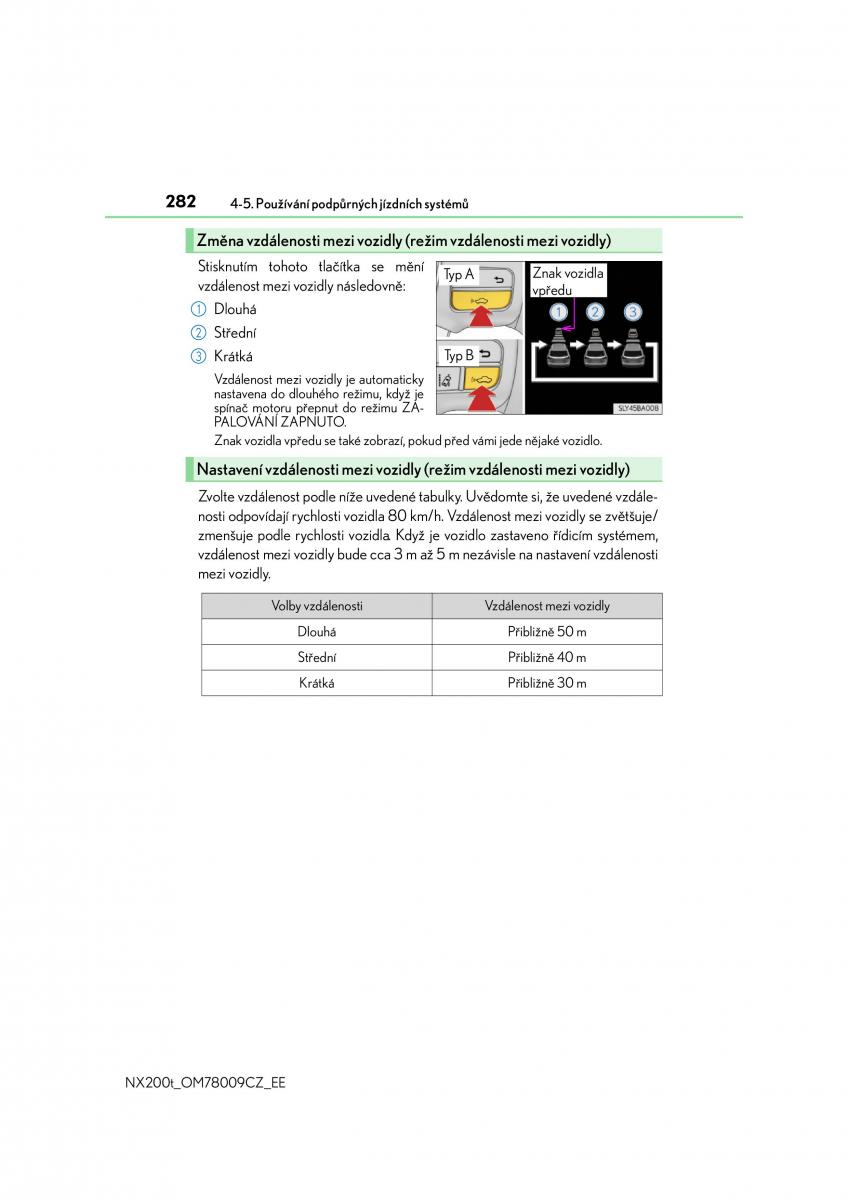 Lexus NX navod k obsludze / page 282