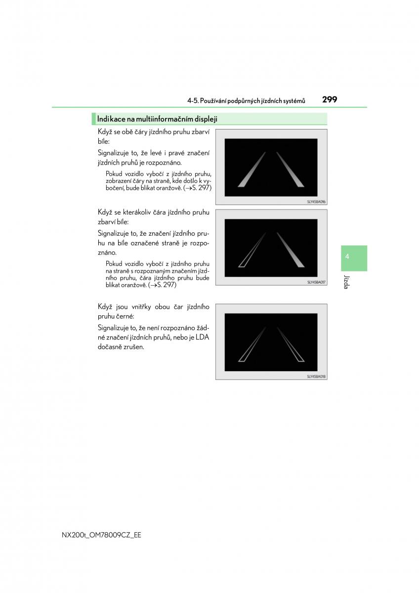 Lexus NX navod k obsludze / page 299