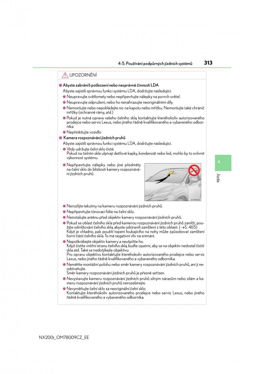 Lexus NX navod k obsludze / page 313